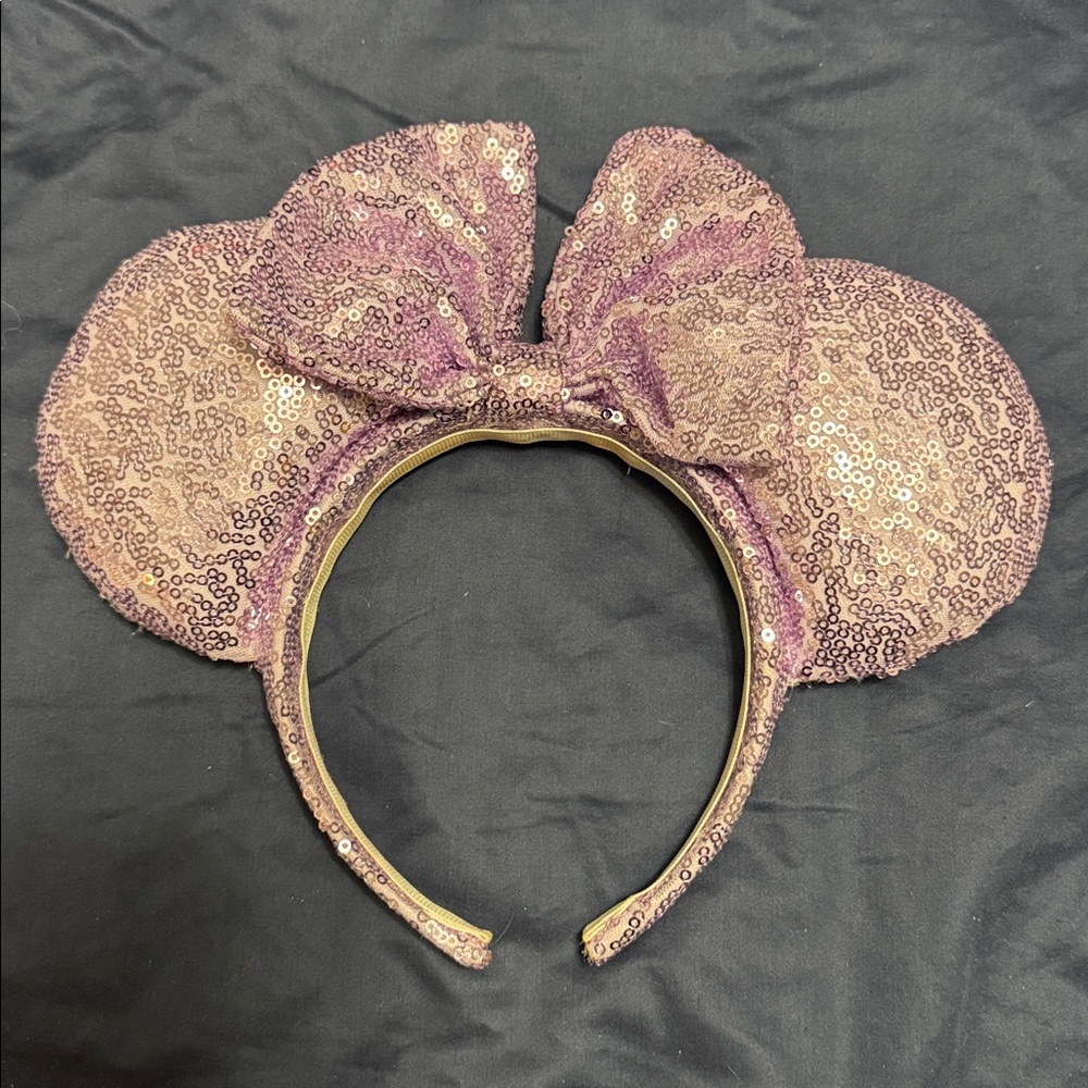 Sequin Minnie Mouse Ears Headband